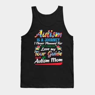 Autism Is A Journey Tank Top